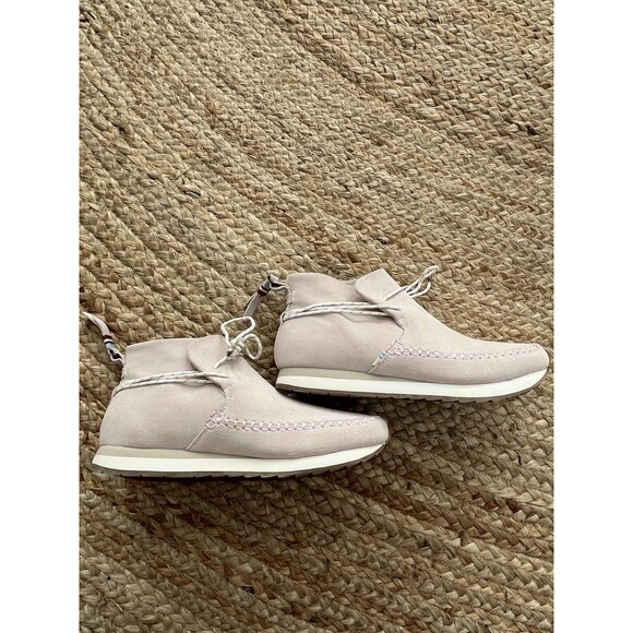 NEW TOMS RIO SUEDE BLUSH WATER RESISTANT LOW TOP BOOTS. Sz 8.5 Boho Ski No Box - Picture 11 of 11